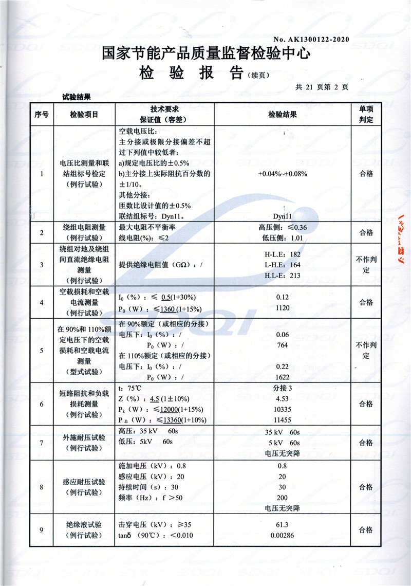 高低压试验报告-S11-1250莱州莱州莱州油浸式变压器-2.jpg